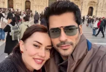 Burak Özçivit ve Fahriye Evcen’den İtalya’da romantik tatil
