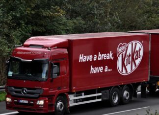 KitKat yüklü tır Avrupa’da çalındı