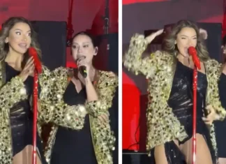 Kıbrıs’ta Hadise fırtınası