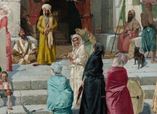 Osman Hamdi Bey’in “Cami Kapısında” tablosu Londra’da satışa çıkıyor