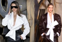 Paris Moda Haftası’na katılan Serenay Sarıkaya dünyaca ünlü oyuncu ile pişti oldu