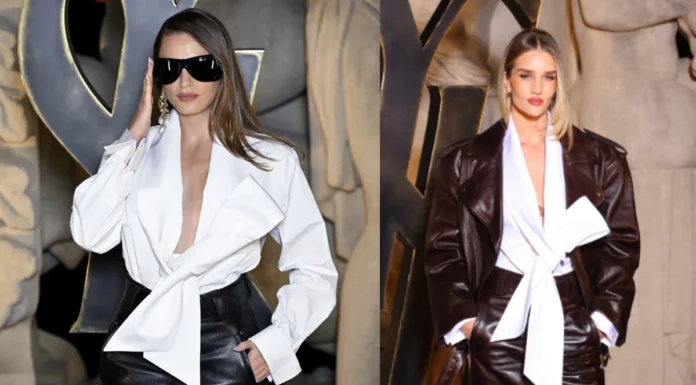 Paris Moda Haftası’na katılan Serenay Sarıkaya dünyaca ünlü oyuncu ile pişti oldu