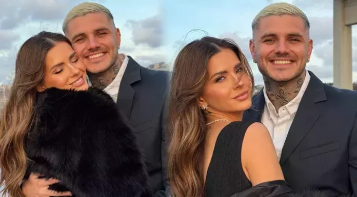 Romantik sevgili Icardi ve nişanlısından aşk dolu pozlar