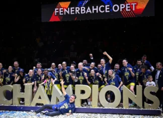 Türk finalinde kazanan Fenerbahçe Opet