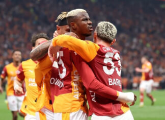 Galatasaray derbide farklı kazandı