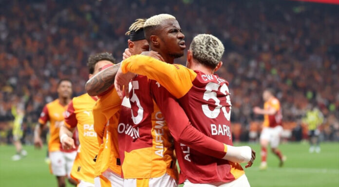 Galatasaray derbide farklı kazandı