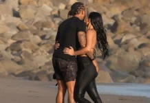 Kim Kardashian ve Lewis Hamilton Malibu’da görüntülendi