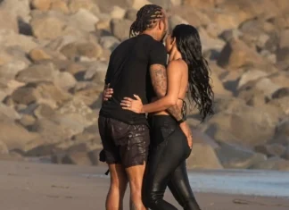 Kim Kardashian ve Lewis Hamilton Malibu’da görüntülendi