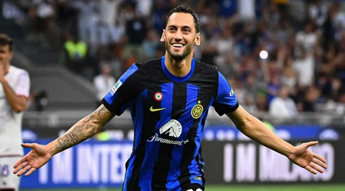 Hakan Çalhanoğlu’ndan Roma ağlarına müthiş gol!