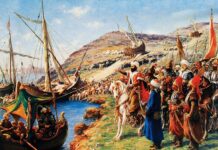 İstanbul’un fethinin yıl dönümüne özel 1453 dronla ışık gösterisi