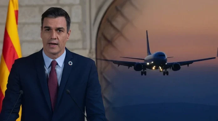 İspanya Başbakanı Sanchez’in uçağı Ankara’ya acil iniş yaptı