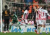 Samsunspor’dan Galatasaray’a 4 gollü soğuk duş