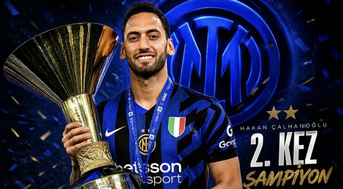 Hakan Çalhanoğlu’nun takımı Inter Serie A’da şampiyonluğunu ilan etti