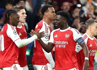 Şampiyonlar Ligi’nde ilk finalist Arsenal oldu