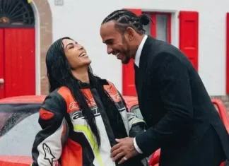 Kim Kardashian ile Lewis Hamilton aşkını gizlemiyor