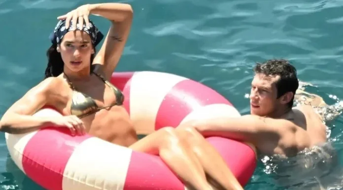 DUA LIPA VE CALLUM TURNER BALAYINA ÇIKTI