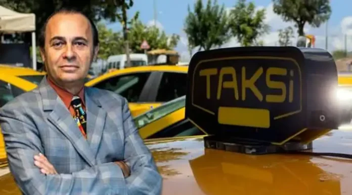 AYHAN SİCİMOĞLU TAKSİ TARİFESİNE İSYAN ETTİ