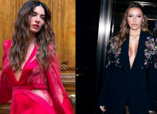HADİSE VE MELİSA ASLI PAMUK AYNI DEFİLEYE KATILDI