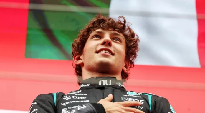 MERCEDES PİLOTU KIMI ANTONELLI BELÇİKA’DA ZAFER ELDE ETTİ