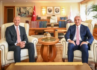ERSOY İLE BARRACK KÜLTÜR VE TURİZMİ GÖRÜŞTÜ