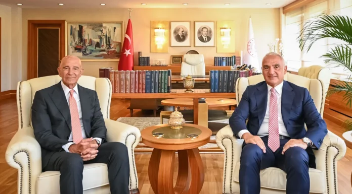 ERSOY İLE BARRACK KÜLTÜR VE TURİZMİ GÖRÜŞTÜ
