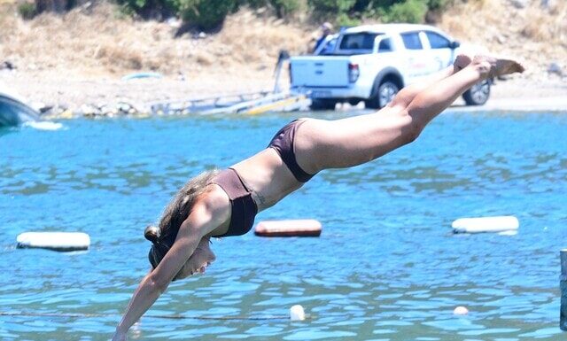 MİHRE MUTLU BODRUM’DA TATİLİN TADINI ÇIKARDI