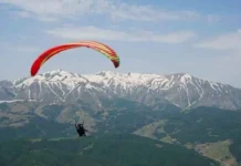 YAMAÇ PARAŞÜTÜ ŞAMPİYONASI’NDA YARIŞ BAŞLADI