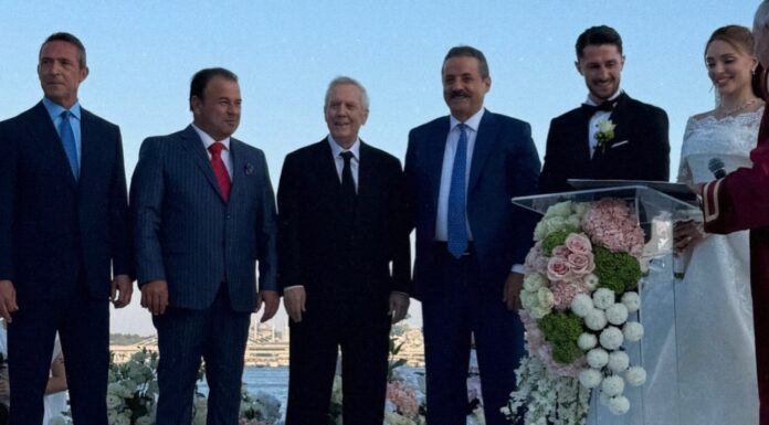 FUTBOLCU İSMAİL YÜKSEK VE ESEN MATRAŞ EVLENDİ