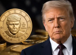 ABD’DEN TRUMP PORTRELİ ALTIN HATIRA PARA