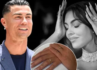 CRISTIANO RONALDO VE GEORGINA RODRIGUEZ SADE TÖRENLE EVLENDİ