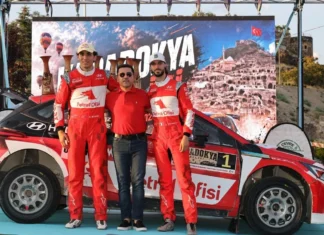 Kerem Kazaz Kapadokya Rallisi’ni kazandı.