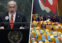 NETANYAHU BM GENEL KURULUNDA PROTESTO EDİLDİ