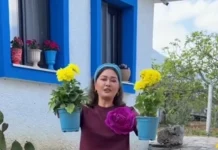 NURGÜL YEŞİLÇAY KÖY HAYATINI TERCİH ETTİ