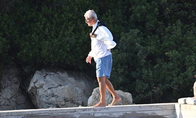 ARMANİ’NİN MİRASÇISI BODRUM’DA GÖRÜNTÜLENDİ