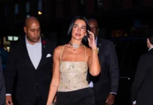 DUA LIPA BVLGARI ETKİNLİĞİNDE BOY GÖSTERDİ