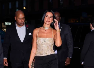 DUA LIPA BVLGARI ETKİNLİĞİNDE BOY GÖSTERDİ