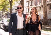 HADİSE MİLANO MODA HAFTASI’NDA GÖRÜNTÜLENDİ