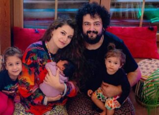ATİYE VE EŞİ DÖRDÜNCÜ ÇOCUKLARINI KUCAKLADI