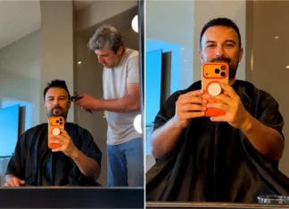 TARKAN HAYRANLARINI DİNLEDİ, SAÇINI KESTİ