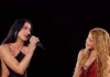 SHAKIRA KONSER ESNASINDA DUA LIPA’YI AĞIRLADI