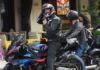 KIVANÇ TATLITUĞ MOTOSİKLETİYLE GÖRÜNTÜLENDİ