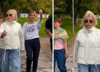 AJDA PEKKAN YENİ ŞARKISINI SOKAKTA SÖYLEDİ