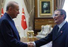 CUMHURBAŞKANI ERDOĞAN NOBEL ÖDÜLLÜ AZİZ SANCAR’I KABUL ETTİ