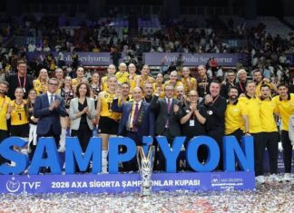 VAKIFBANK, ŞAMPİYONLAR KUPASI’NI KAZANDI